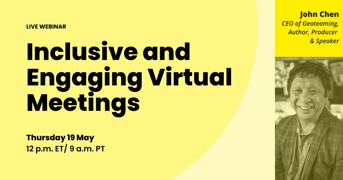 Inclusive and Engaging Virtual Meetings Header Image